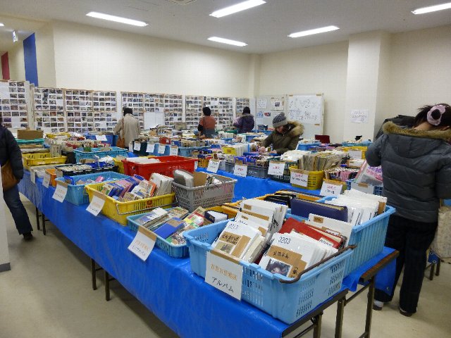 返却展での風景